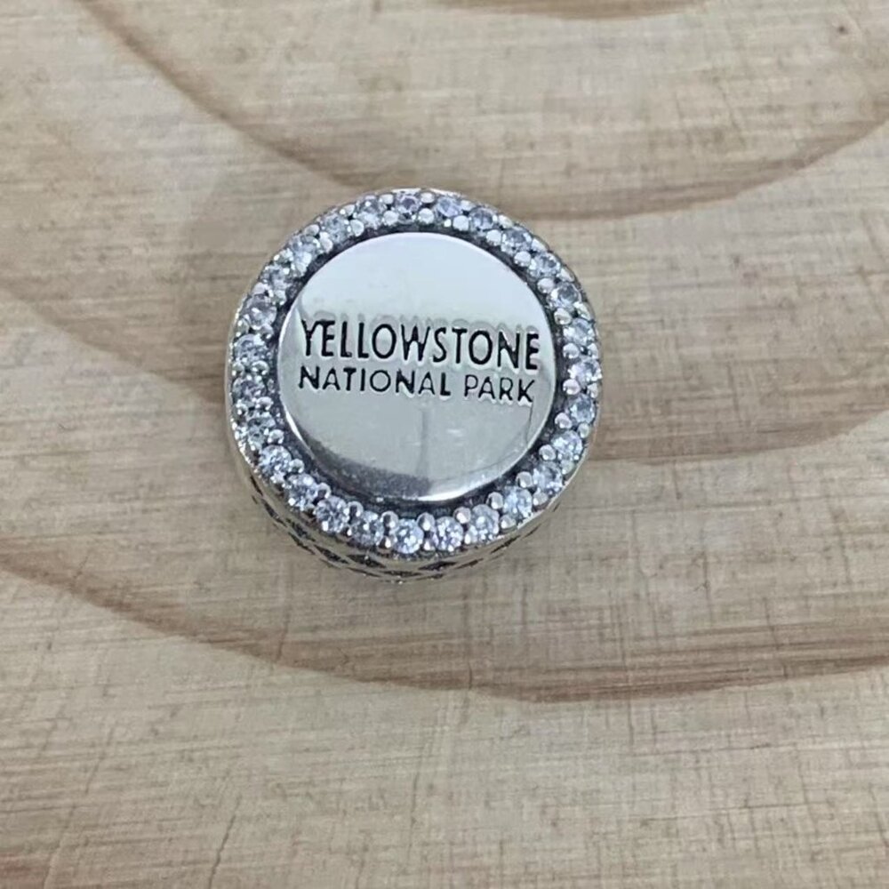 Pandora Yellowstone National Park Charm, S925 Silver Jewelry - Picture 2 of 4